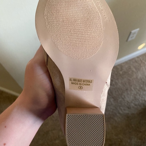 Nude Thigh High Boots - Picture 4 of 6